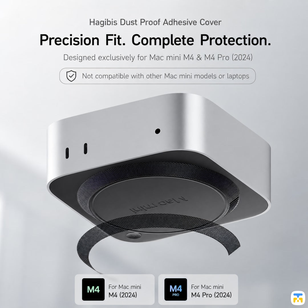 Precision Fit. Complete Protection. - HAGiBiS Dustproof Net for Mac Mini M4/M4 Pro