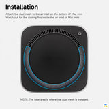 Installation - HAGiBiS Dustproof Net for Mac Mini M4/M4 Pro