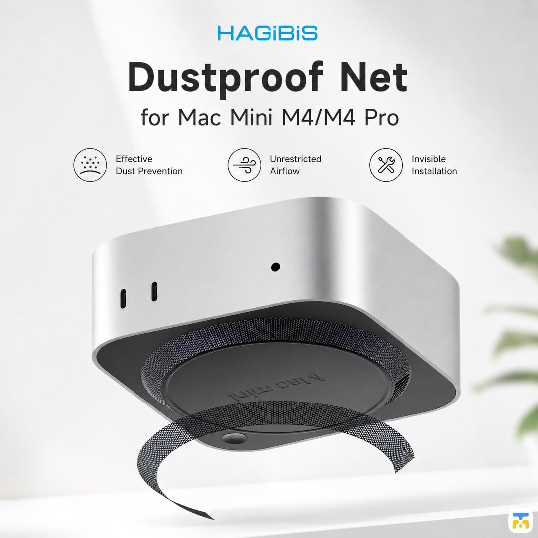 HAGiBiS Dustproof Net for Mac Mini M4/M4 Pro