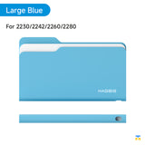 HAGiBiS Folder Style NVMe SSD Enclosure - USB 3.2 Gen2 10Gbps NVMe PCIe M.2