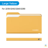HAGiBiS Folder Style NVMe SSD Enclosure - USB 3.2 Gen2 10Gbps NVMe PCIe M.2