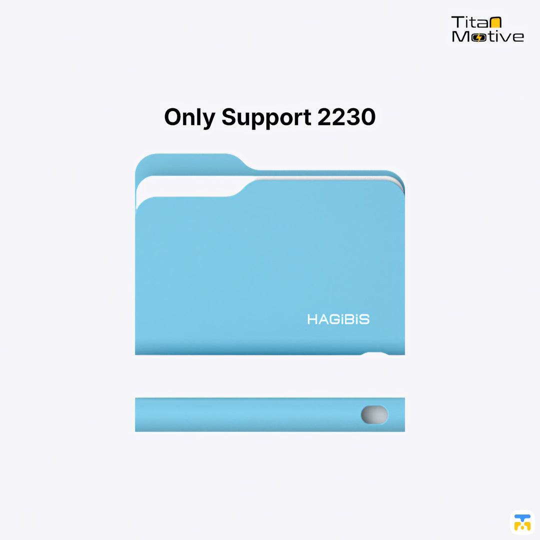 HAGiBiS Folder Style NVMe SSD Enclosure