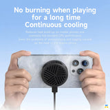 No burning when playing
for a long time
Continuous cooling - HAGiBiS Magnetic Phone Cooler - Refrigeration Technology