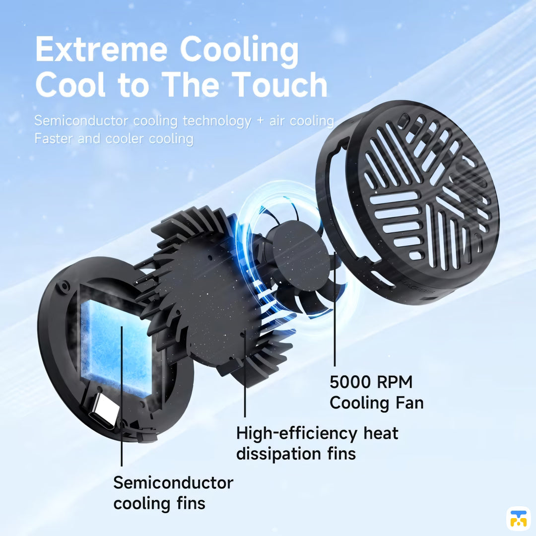 Extreme Cooling
Cool to The Touch - HAGiBiS Magnetic Phone Cooler - Refrigeration Technology
