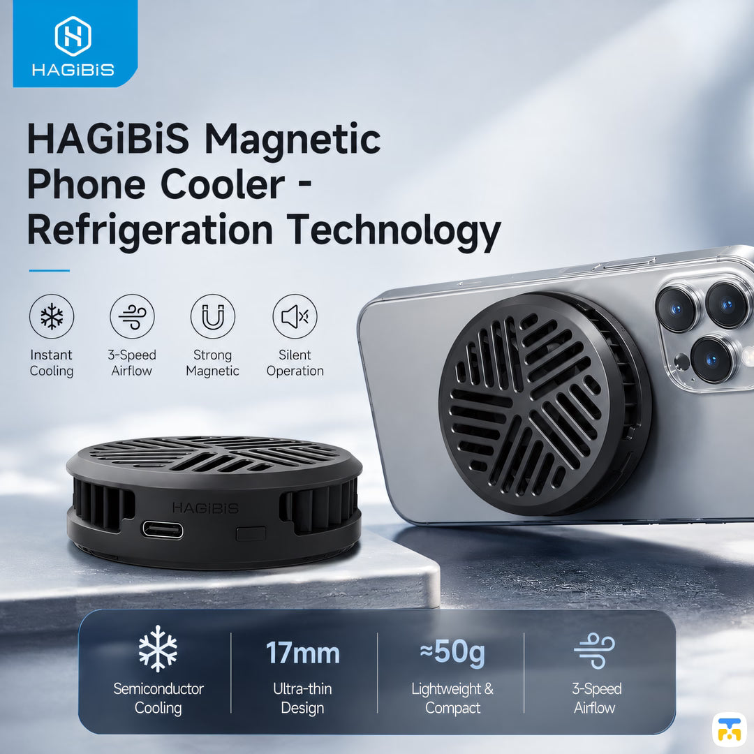 HAGiBiS Magnetic Phone Cooler - Refrigeration Technology