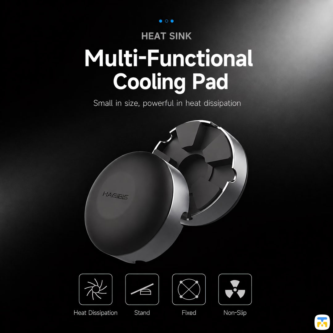 Multi-Functional Cooling Pad - HAGiBiS Portable Laptop Stand