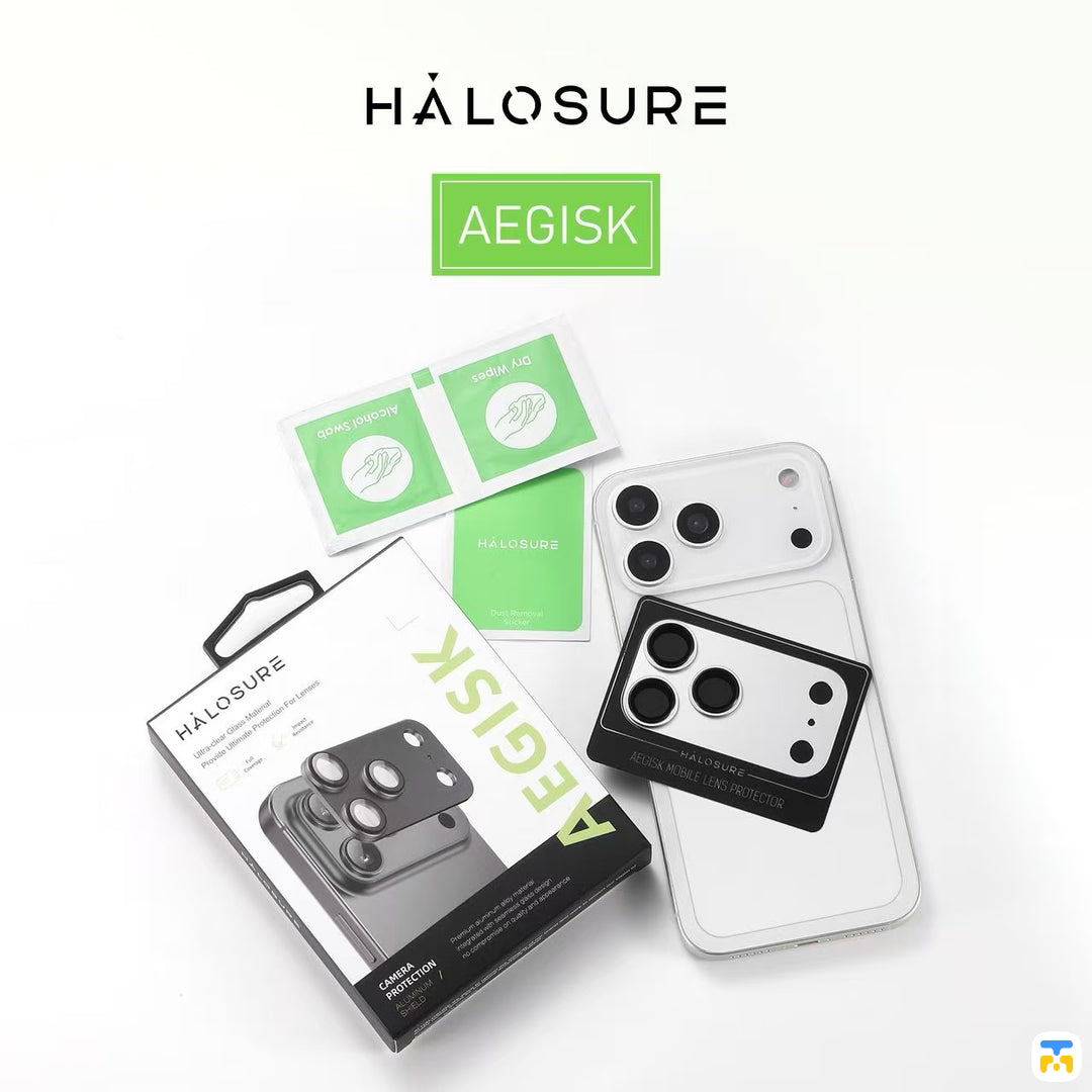 HALOSURE AEGISK Camera Lens Shield for iPhone 18 Series