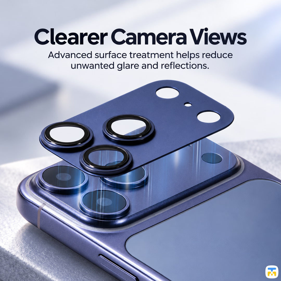 Clearer Camera Views - HALOSURE AEGISK Camera Lens Shield for iPhone 18 Series