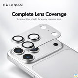 Complete Lens Coverage - HALOSURE AEGISK Camera Lens Shield for iPhone 18 Series