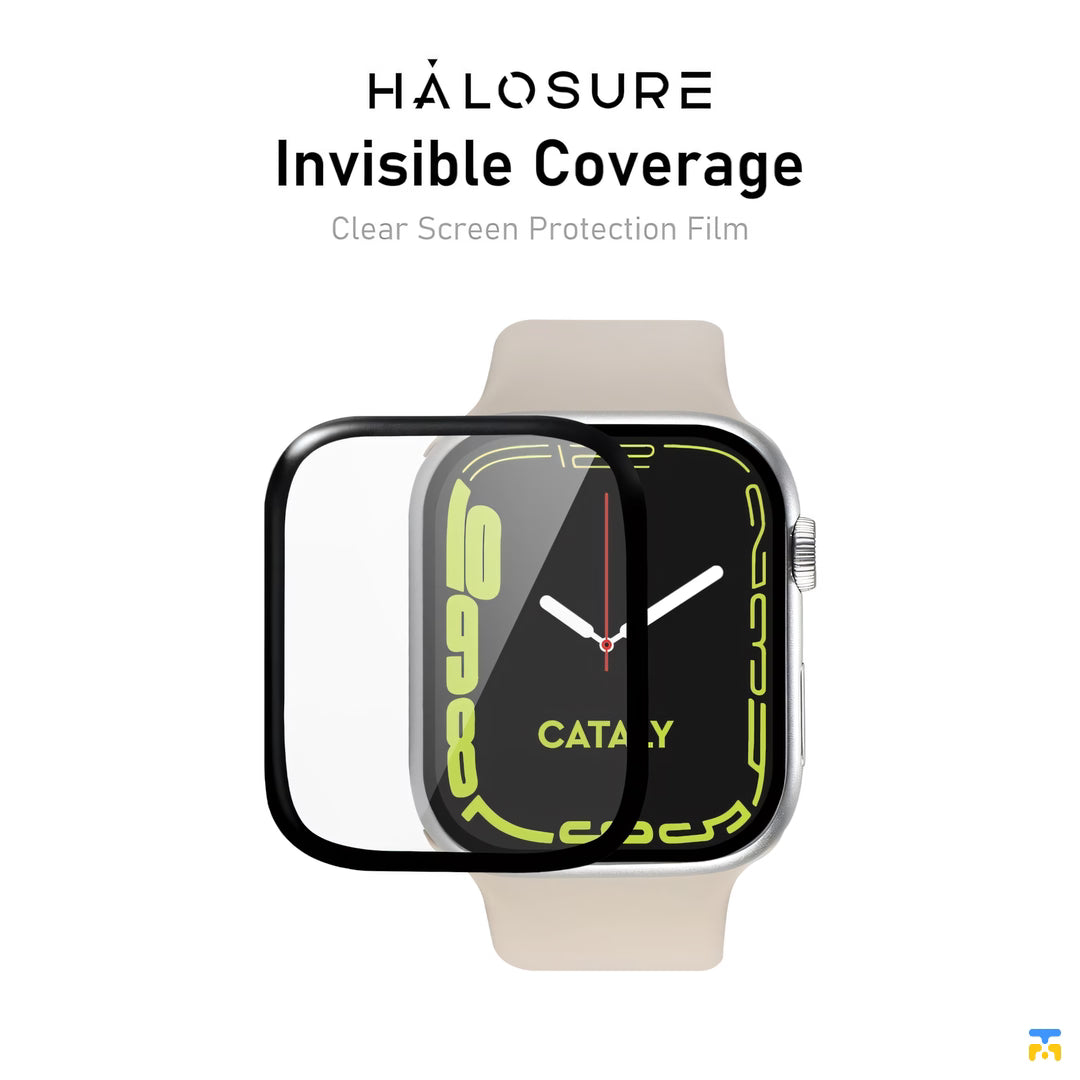 Invisible Coverage - HALOSURE CATALY Apple Watch Protection Film - 2 Pieces