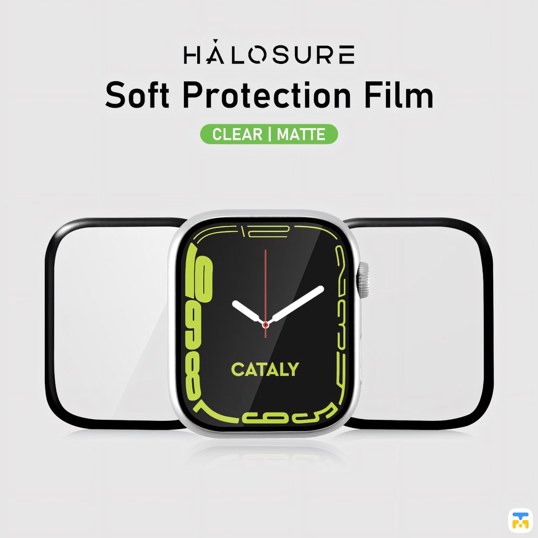 Soft Protection Film - HALOSURE CATALY Apple Watch Protection Film - 2 Pieces