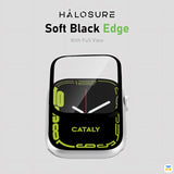 Soft Black Edge - HALOSURE CATALY Apple Watch Protection Film - 2 Pieces