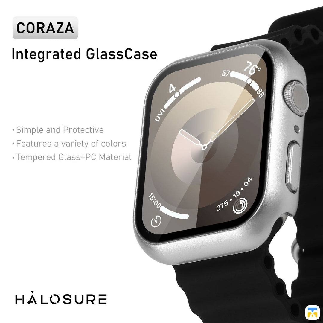 Integrated GlassCase - HALOSURE CORAZA Apple Watch S12 GlassCase 42-46MM