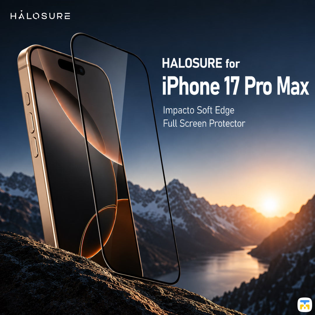 HALOSURE for 16 & 17 Series Impacto Soft Edge Full Screen Protector