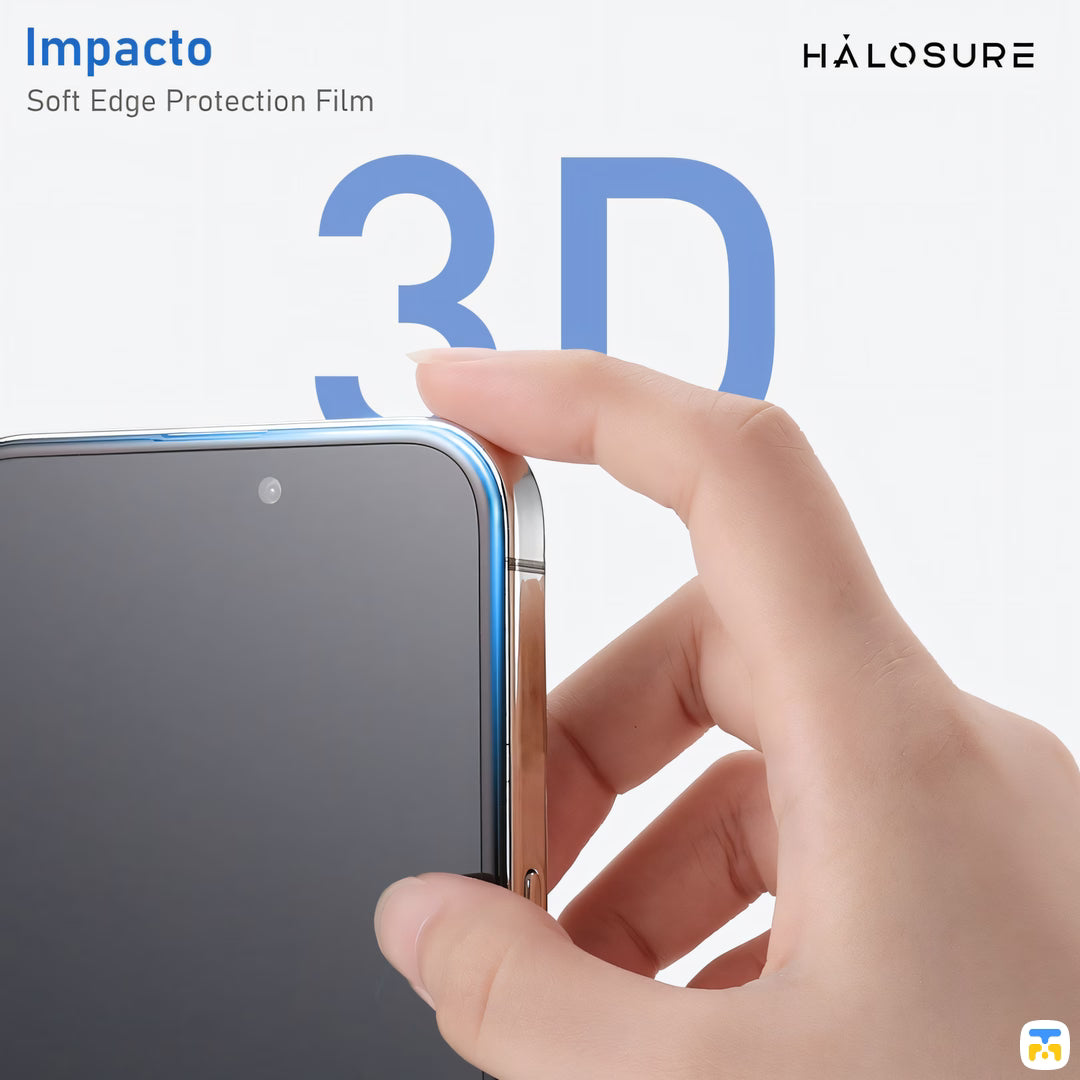 HALOSURE for 16 & 17 Series Impacto Soft Edge Full Screen Protector
