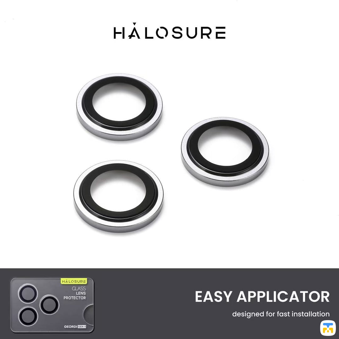HALOSURE GEORDI GEN II Lens Protector for iPhone 18 Series