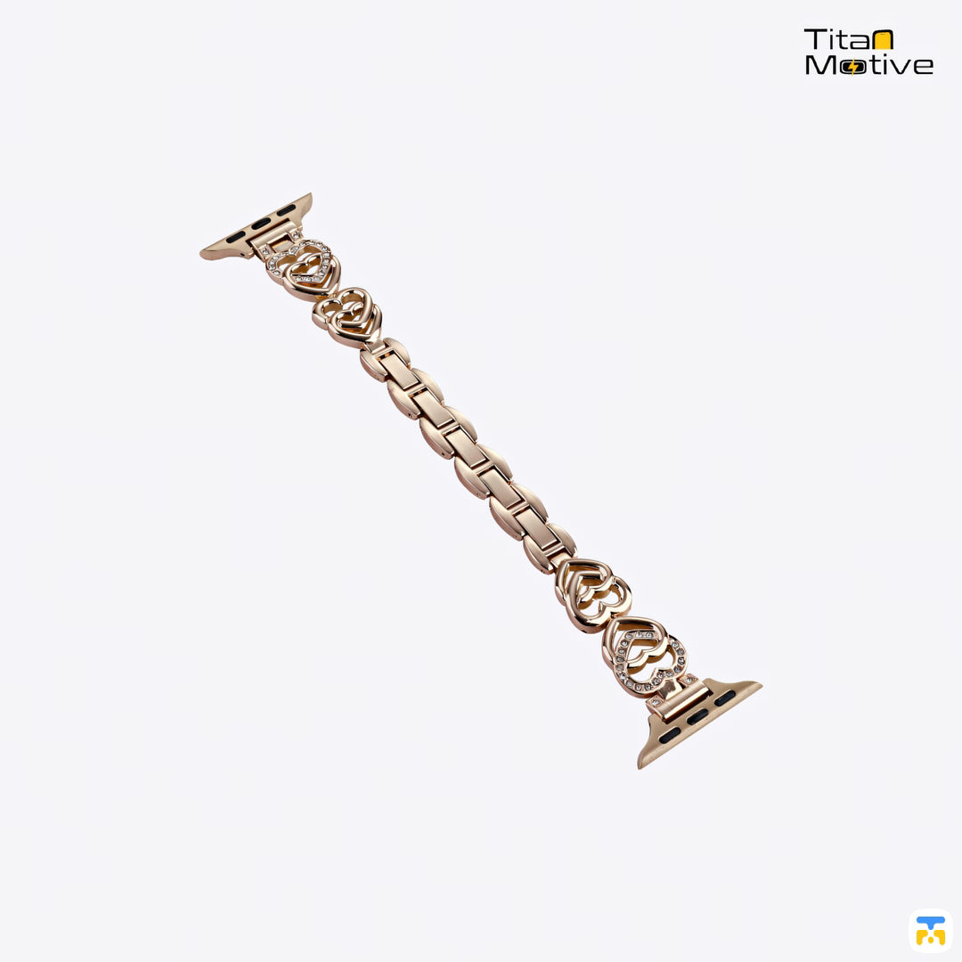 Heart Chain Apple Watch Strap for 38-49mm