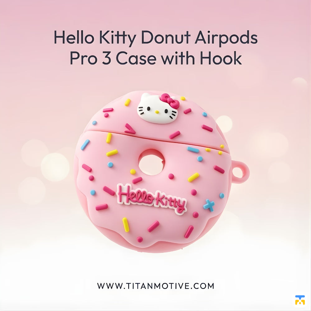 Hello kitty Donut Protective Case for AirPods Pro 3 – Smooth Access and a Secure Fit