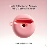 Hello kitty Donut Protective Case for AirPods Pro 3 with Drop Protection 