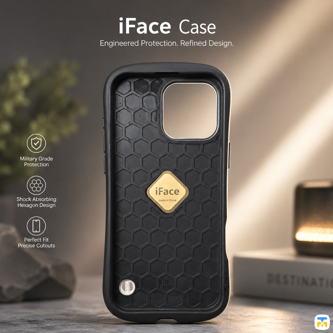 iFace Anti-fall Case for iPhone 16 Series - Matte Finish
