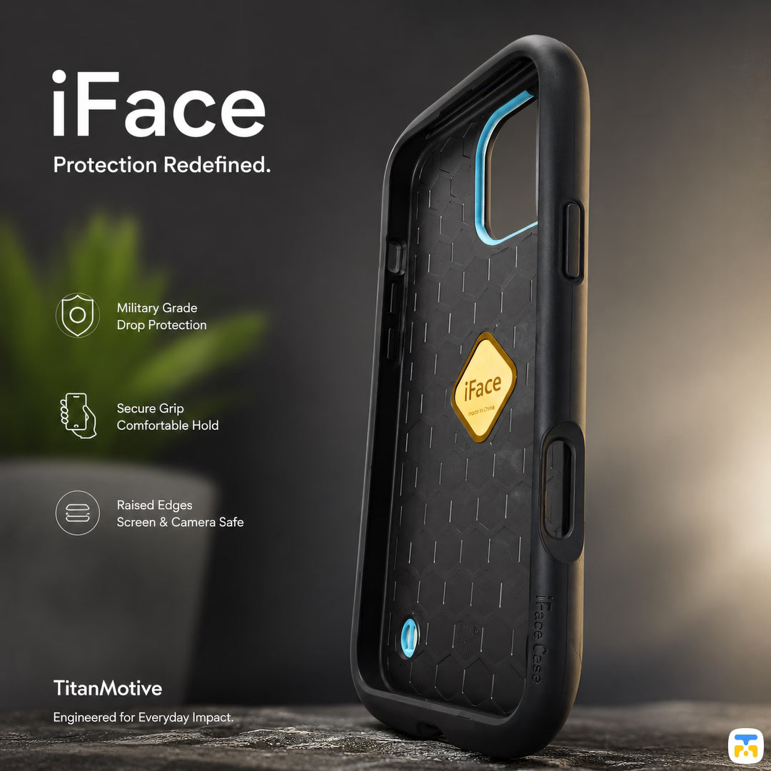 iFace Anti-fall Case for iPhone 16 Series - Matte Finish