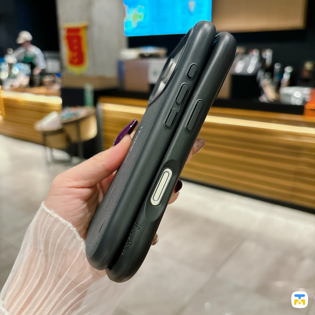 iFace Anti-fall Case for iPhone 17 Series - Matte Finish - Side View