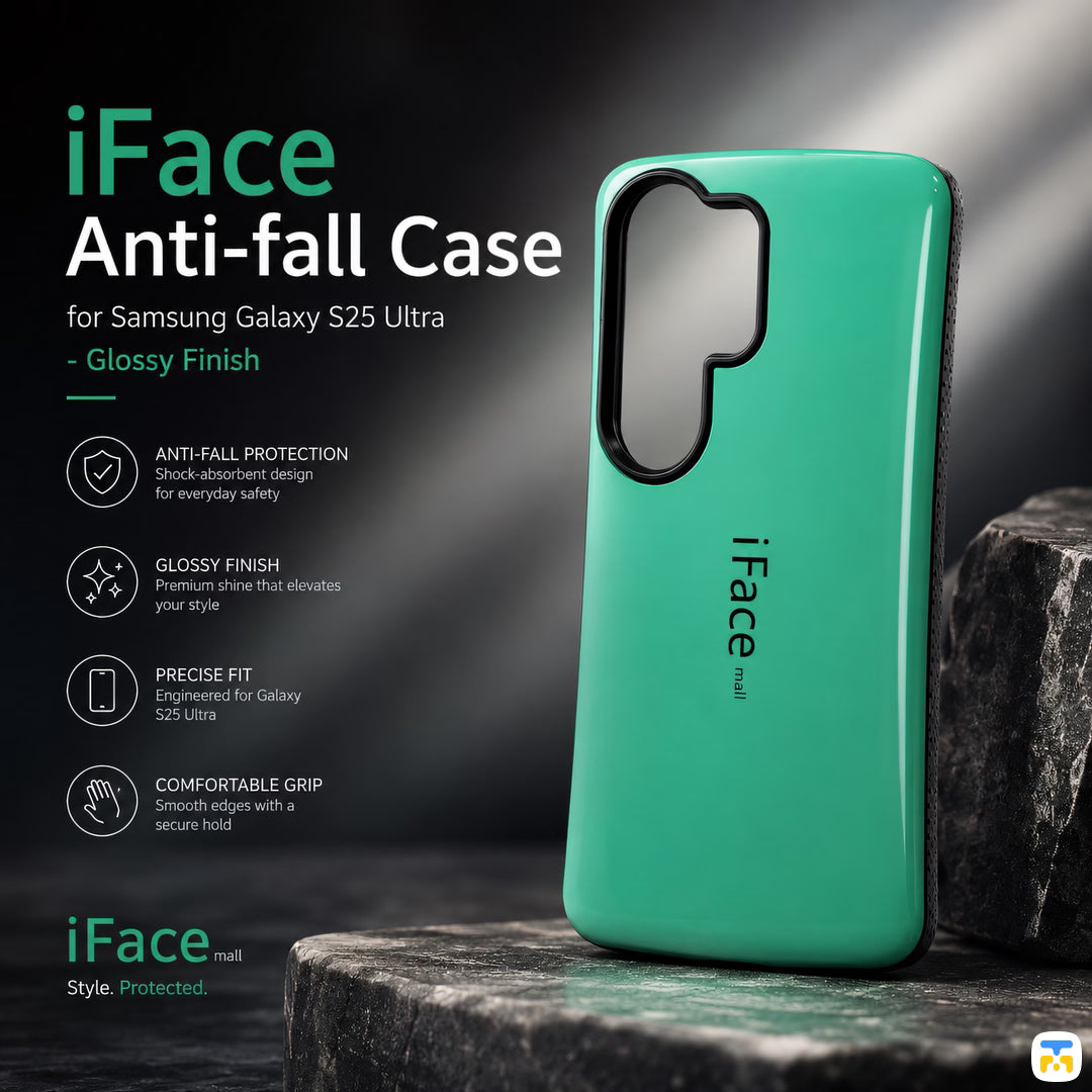  iFace Anti-fall Case for Samsung Galaxy S25 Ultra - Glossy Finish