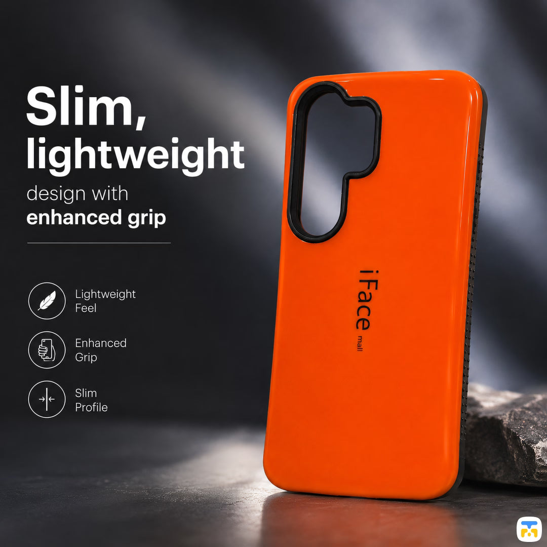 Slim, lightweight - iFace Anti-fall Case for Samsung Galaxy S25 Ultra - Glossy Finish