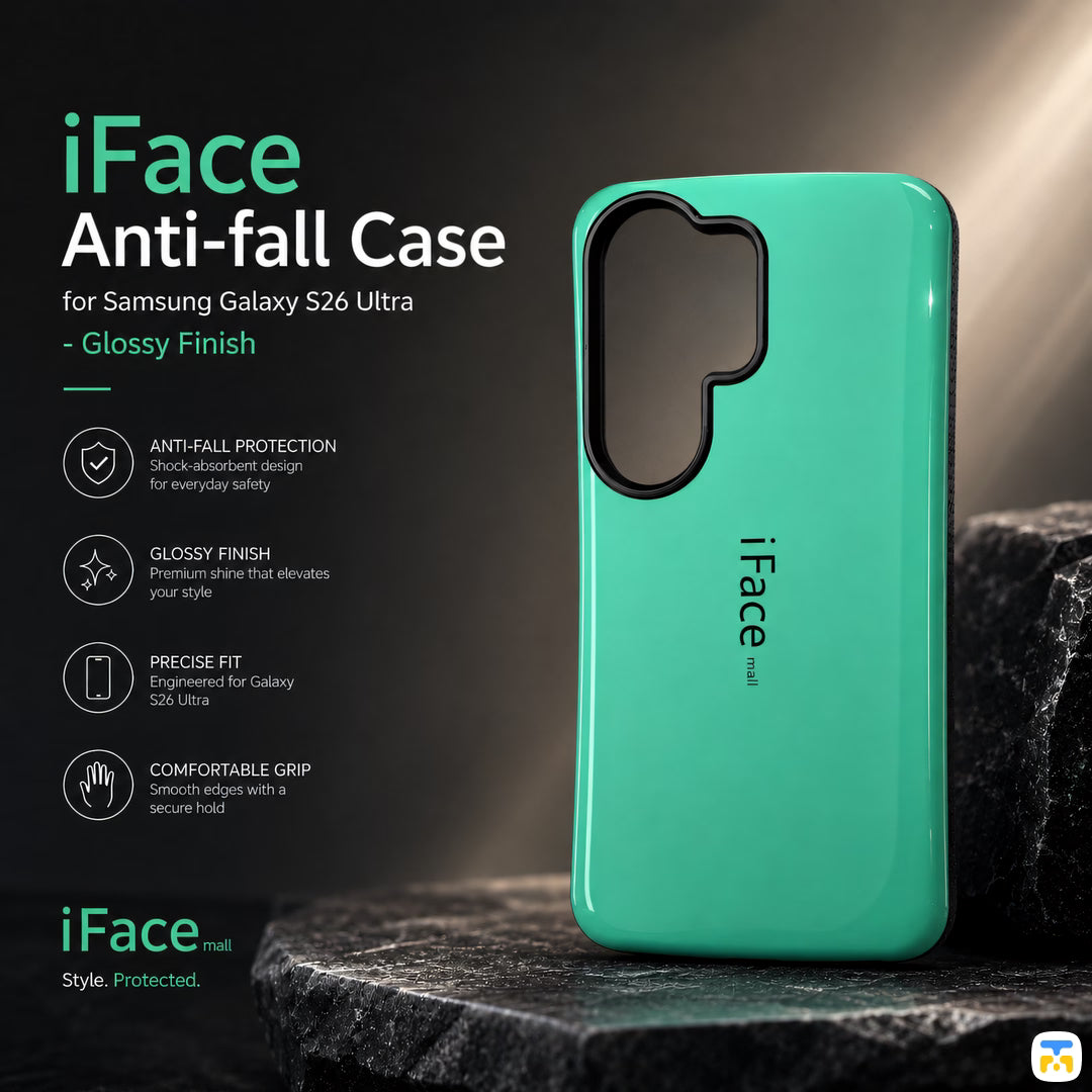 iFace Anti-fall Case for Samsung Galaxy S26 Ultra - Glossy Finish