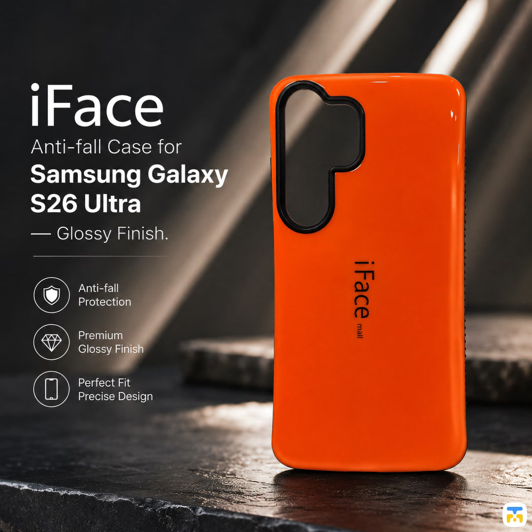 iFace Anti-fall Case for Samsung Galaxy S26 Ultra - Glossy Finish
