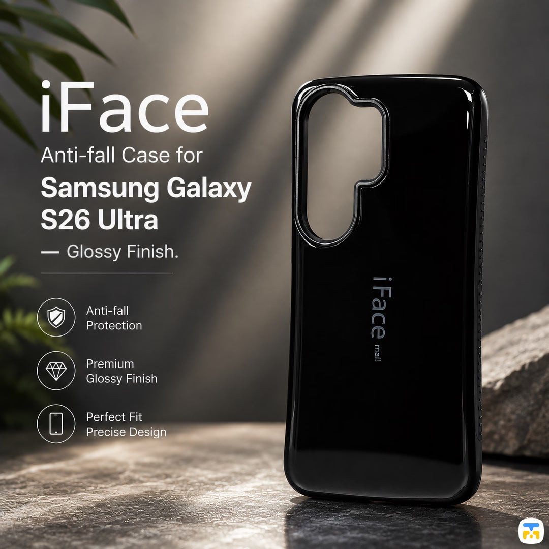 iFace Anti-fall Case for Samsung Galaxy S26 Ultra - Glossy Finish