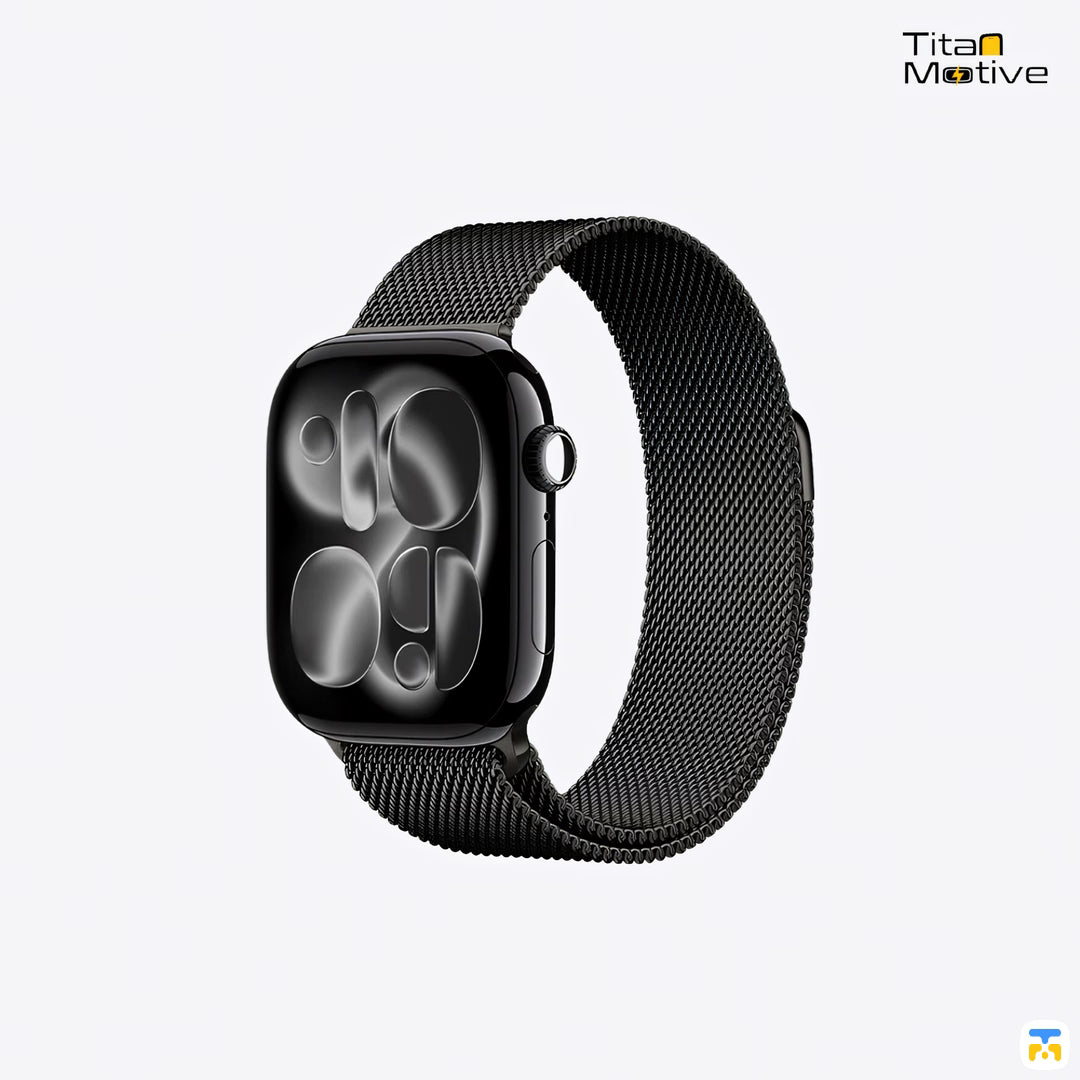 Infinity Weave Metal Apple Watch Strap for 38-49mm