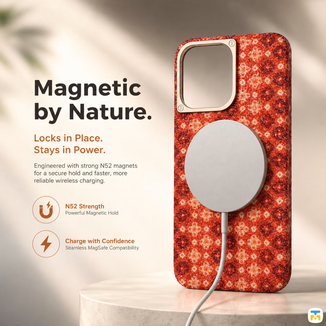 Magnetic
by Nature - Jaucase for iPhone 16 Series Diamond Sparkle MagSafe Case
