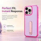 Perfect Fit.
Instant Response - Jaucase for iPhone 16 Series Macaron MagSafe Case with 360° Rotating Stand
