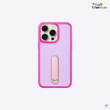 Jaucase for iPhone 16 Series Macaron MagSafe Case with 360° Rotating Stand