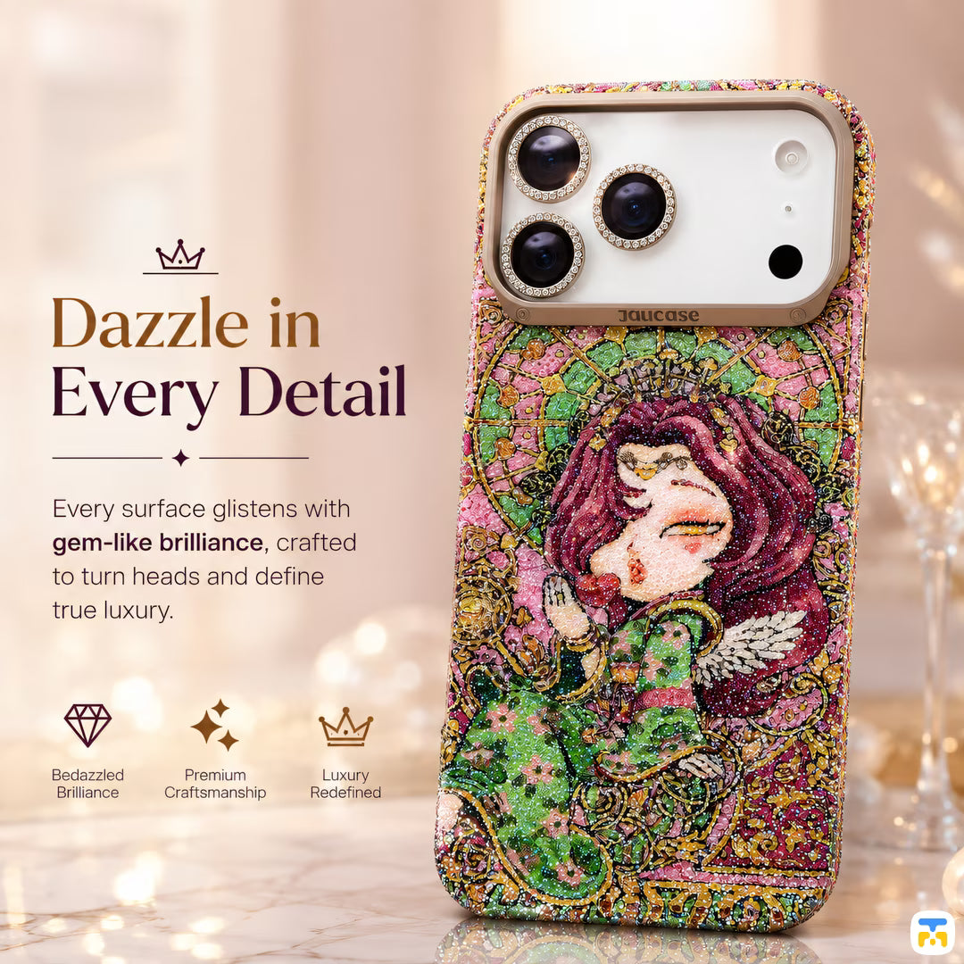 Dazzle in
Every Detail - Jaucase for iPhone 17 Series Cool Queen MagSafe Case
