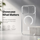 Showcase
What Matters - Jaucase for iPhone 17 Series Crystal Clear Camera Island Magnetic Case