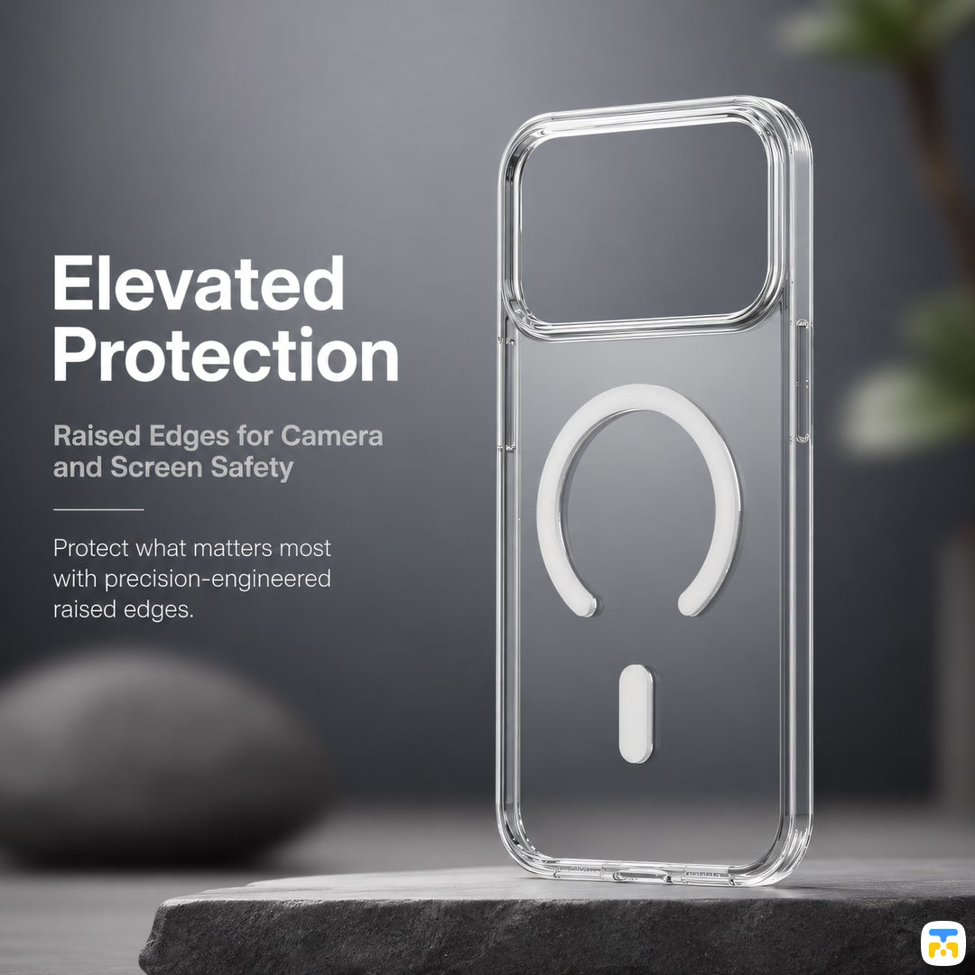 Elevated Protection - Jaucase for iPhone 17 Series Crystal Clear Magnetic Case