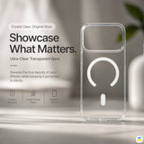 Showcase What Matters - Jaucase for iPhone 17 Series Crystal Clear Magnetic Case