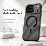 Built to Grip.
Made to Protect - Jaucase for iPhone 17 Series Luggage Grid MagSafe Case