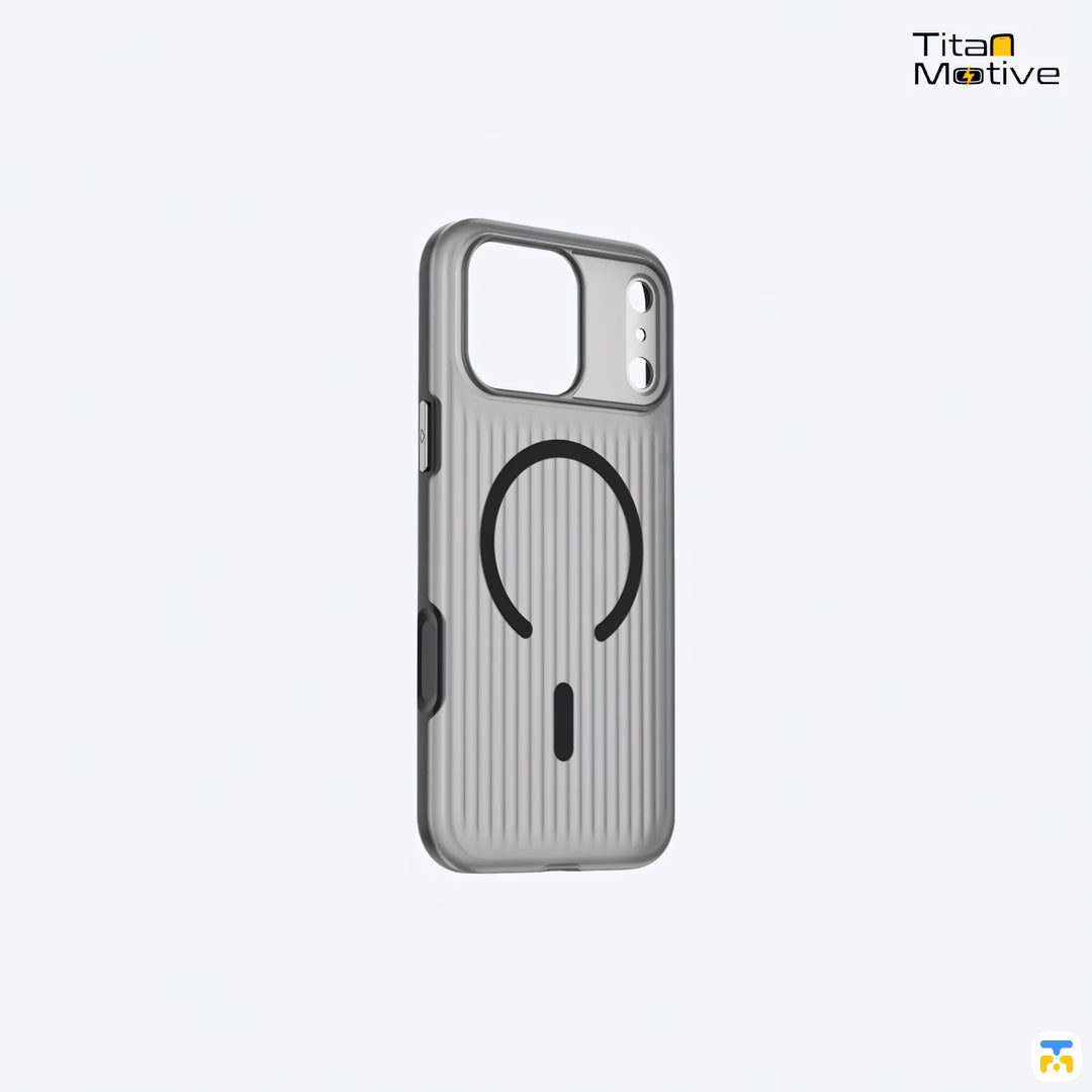 Jaucase for iPhone 17 Series Luggage Grid MagSafe Case
