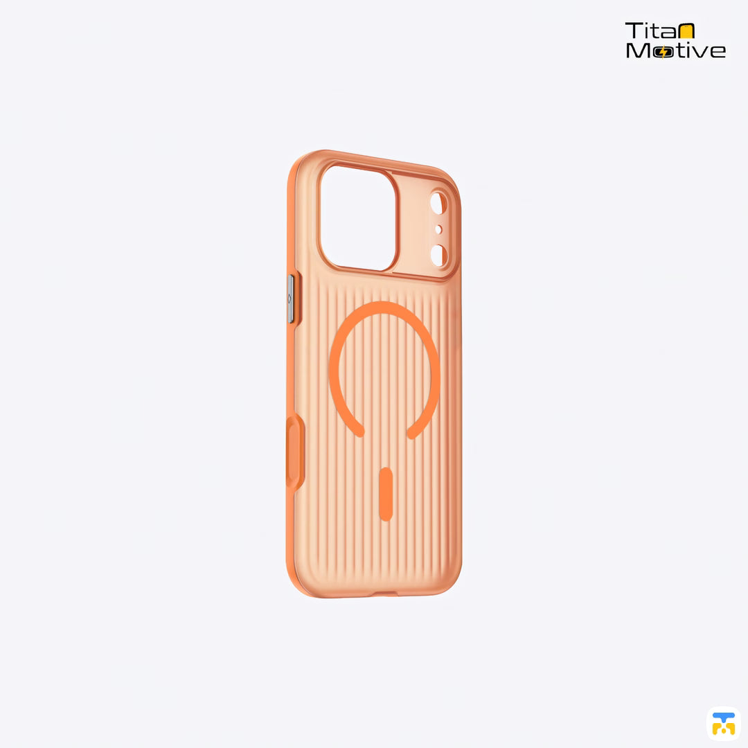 Jaucase for iPhone 17 Series Luggage Grid MagSafe Case