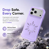 Drop Safe.
Every Corner - Jaucase for iPhone 17 Series Rhinestone Snowflake Pattern MagSafe Case