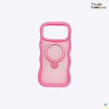 Jaucase for iPhone 17 Series RippleWave MagSafe Case with 360° Rotating Stand