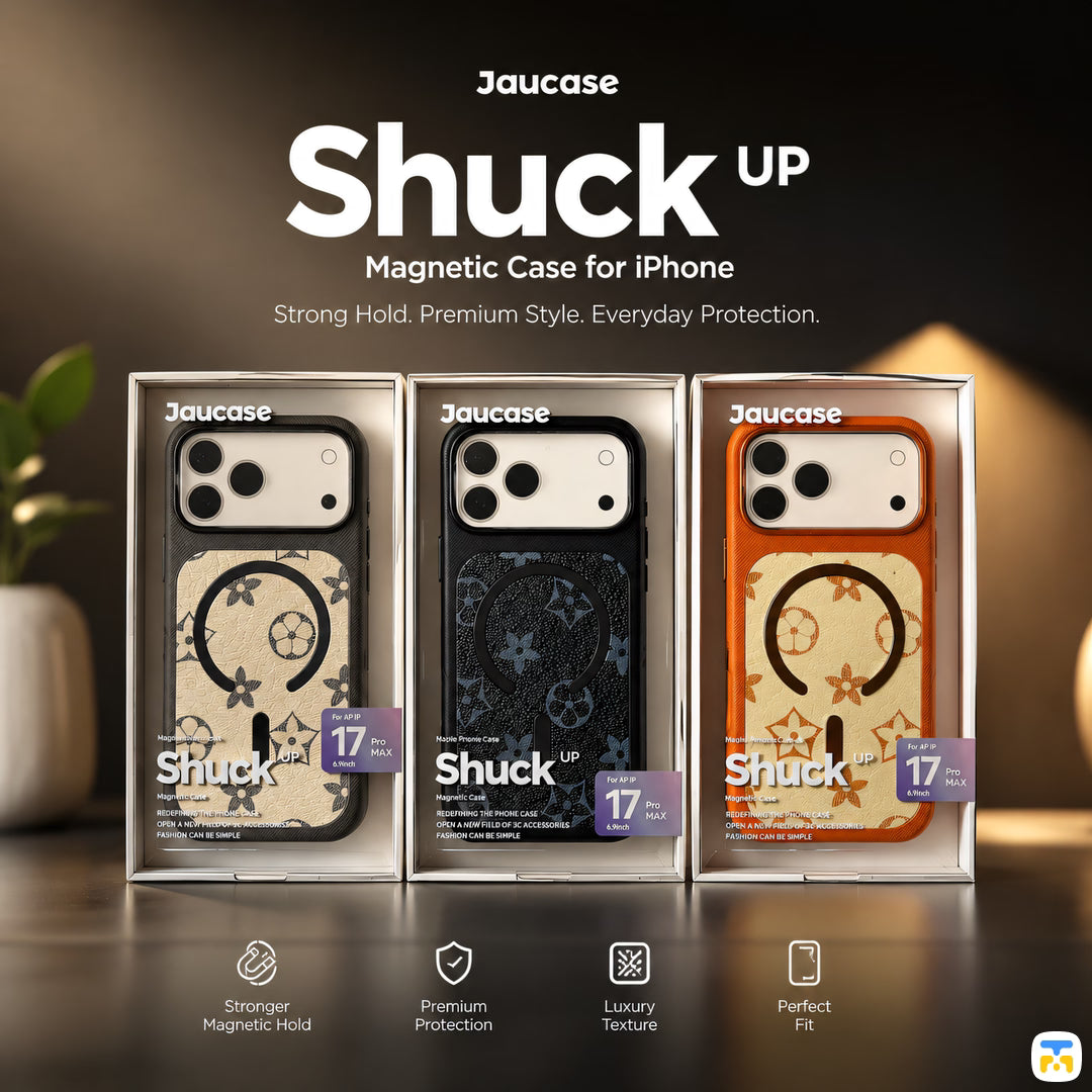 Jaucase for iPhone 17 Series Shuck Up Patterned Magnetic Case