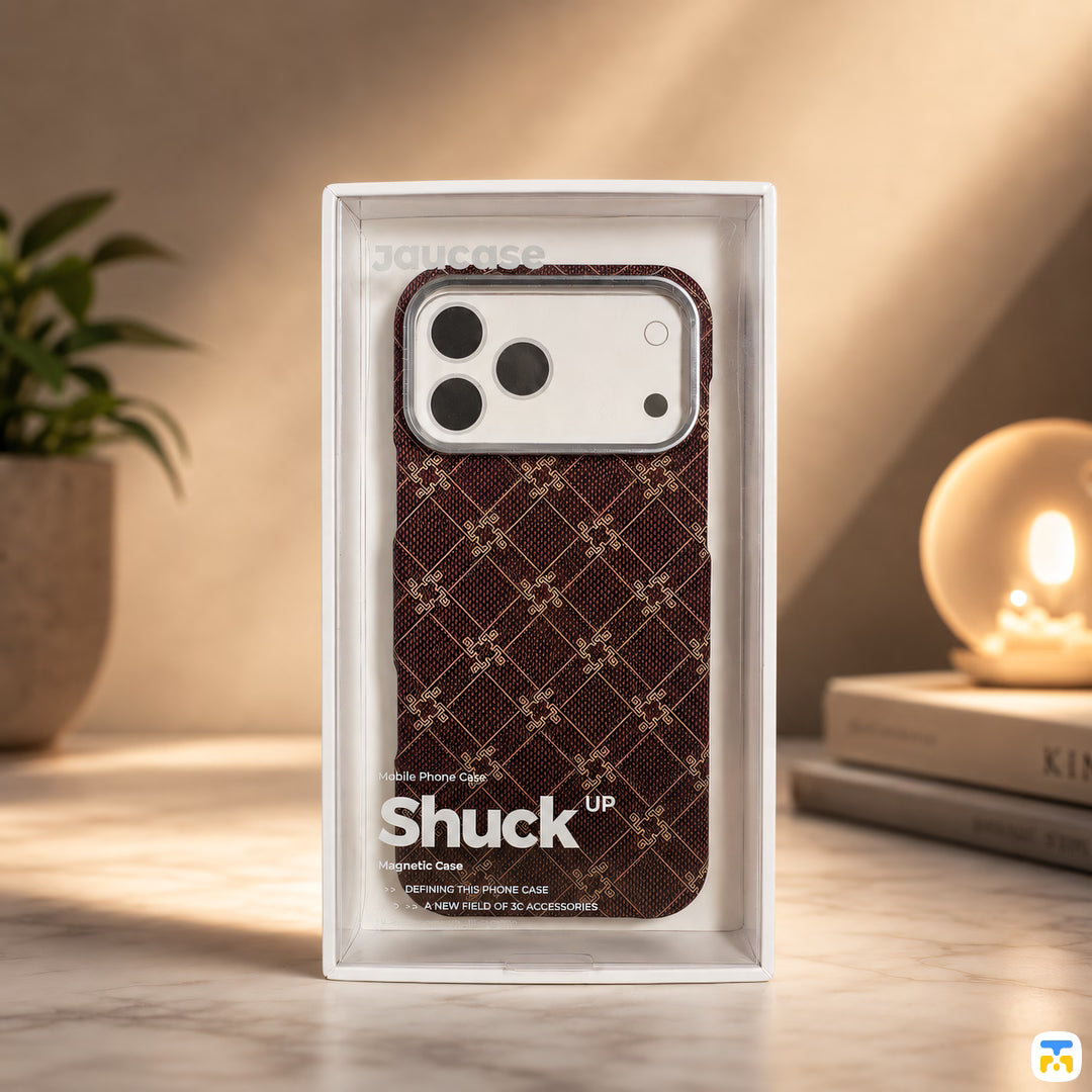 Jaucase for iPhone 17 Series Shuck Up Imperial Grid Magnetic Case