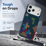 Tough
on Drops - Jaucase for iPhone 17 Series Tetris MagSafe Case