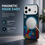 MAGNETIC
MADE EASY - Jaucase for iPhone 17 Series Tetris MagSafe Case
