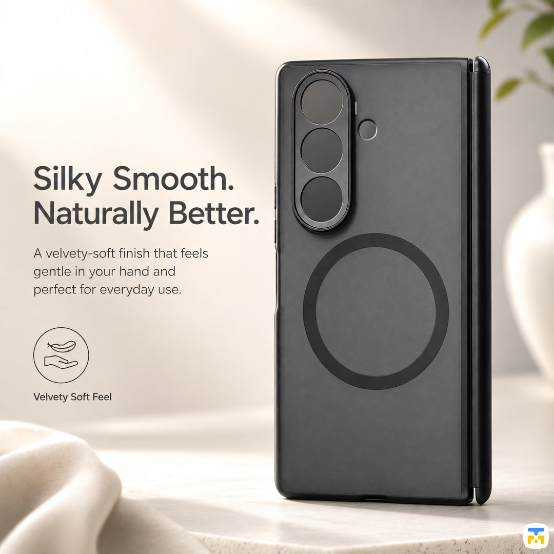 Silky Smooth.
Naturally Better - Jaucase for Samsung Galaxy Z Fold Series Frosted Magnetic Case