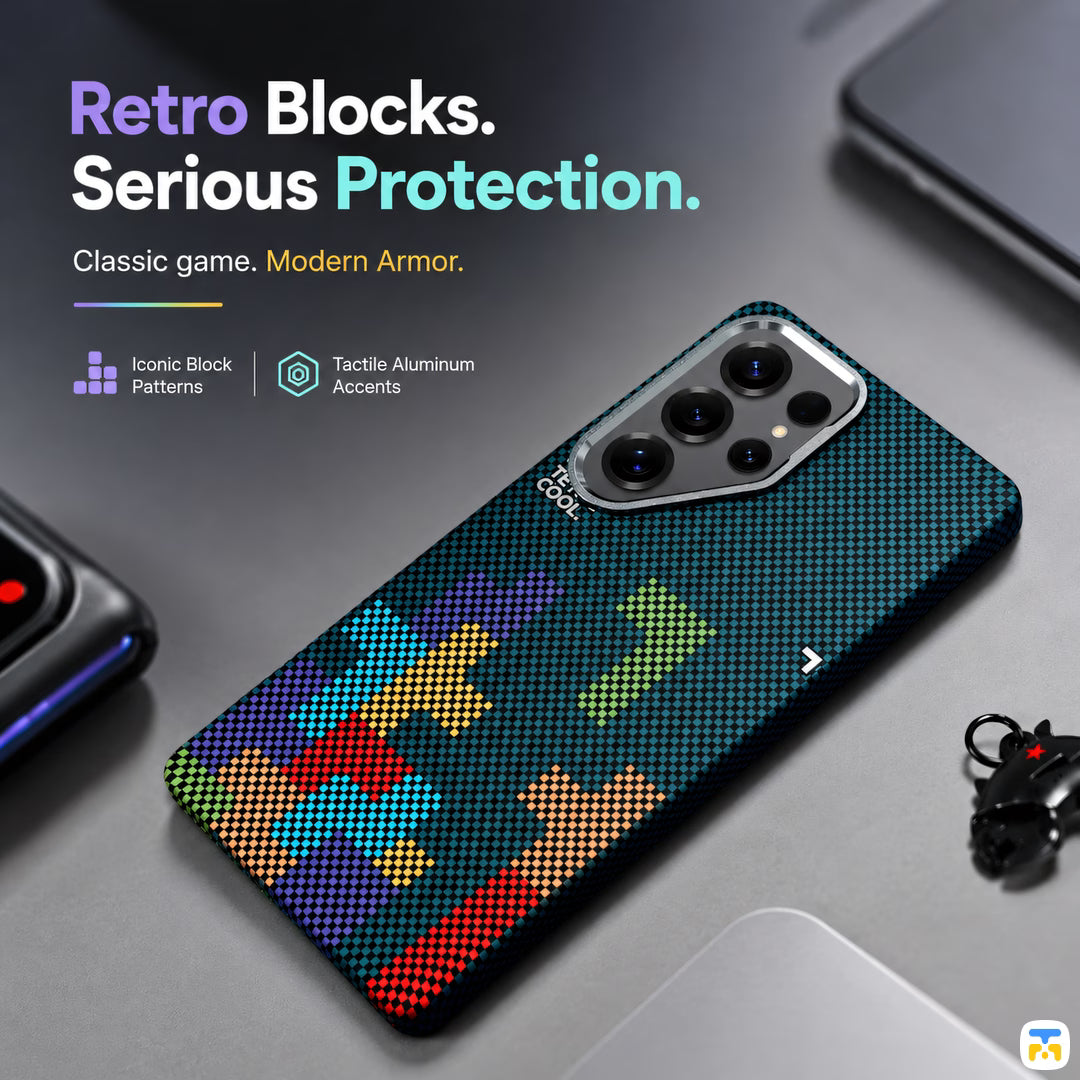 Jaucase for Samsung S26 Ultra Tetris Magnetic Case